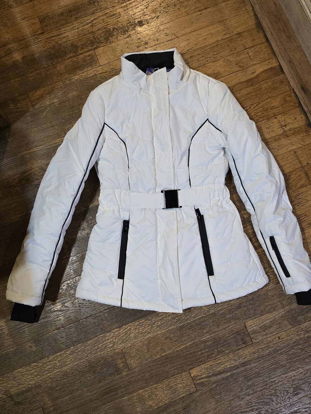 TopShop Sno White Women's Belted Ski Jacket US Sz 6